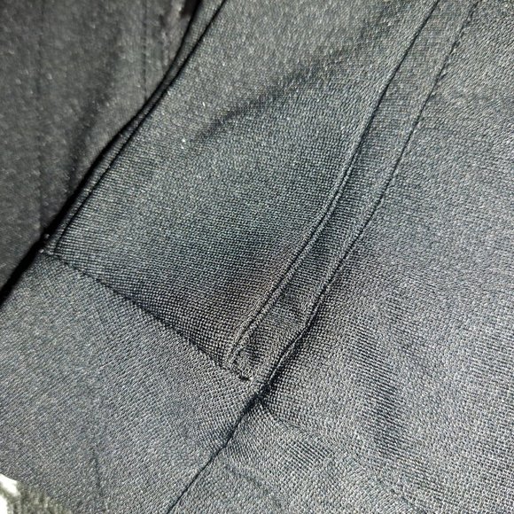 New York & Company Stretch Black Skirt w/ Belt Medium - Picture 7 of 8